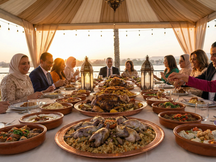 Le repas de mariage en Égypte : traditions, faste et délices du Nil