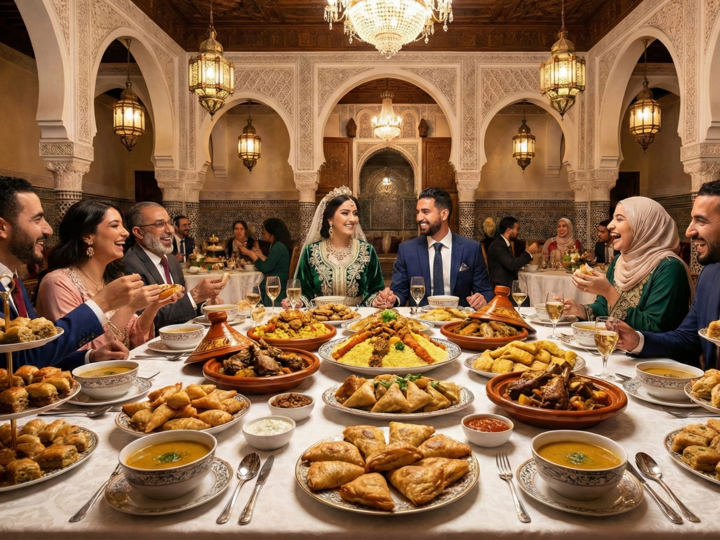 Le repas de mariage en Algérie entre faste ancestral et générosité du cœur