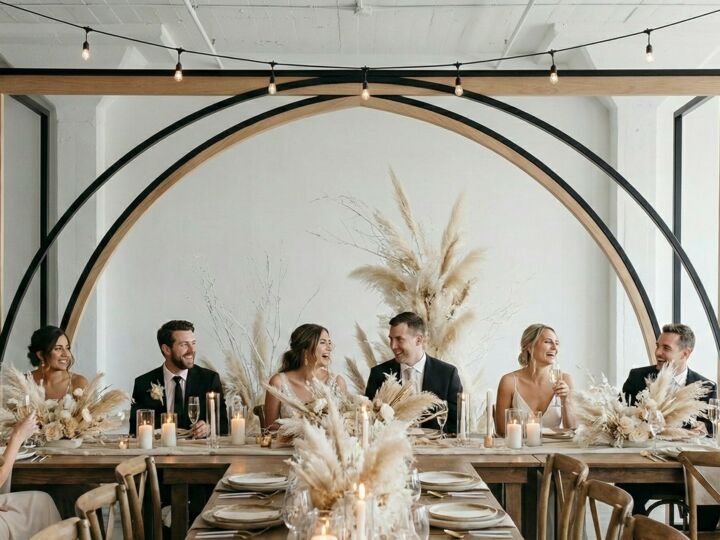 Top 7 tendances pour un mariage minimaliste et graphique : pourquoi l’XXL est l’atout maître ?