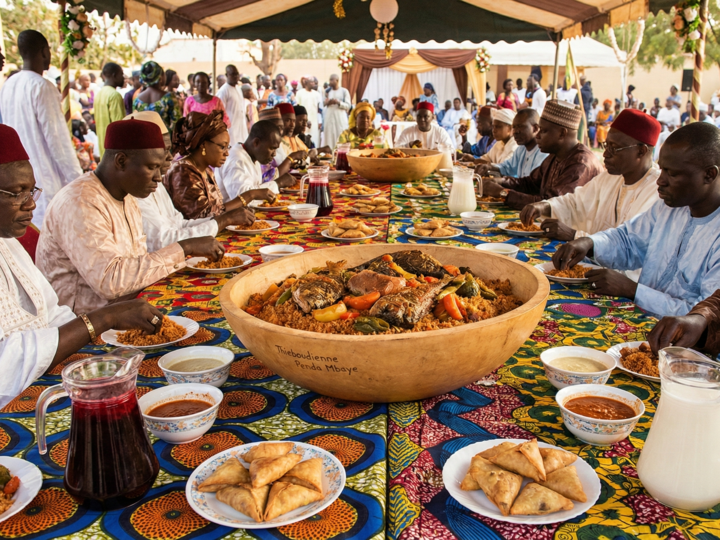 Le repas de mariage au Sénégal : entre Teranga, saveurs épicées et rituels sacrés