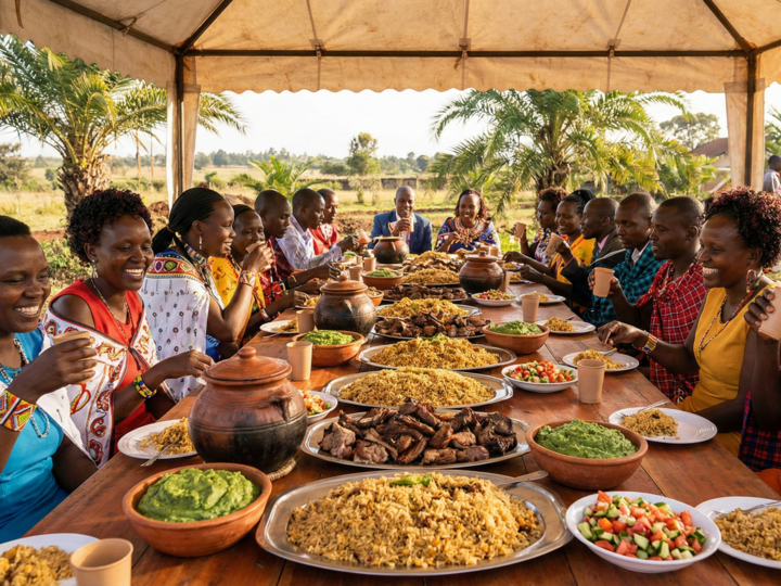 Le repas de mariage au Kenya : une symphonie de saveurs entre terre et océan