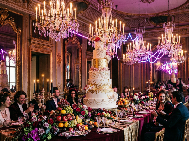 Le mariage "baroque subversif" : l'art de l'excès maîtrisé