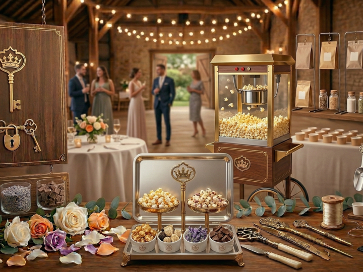 Popcorn gourmet : l’animation snack inattendue pour le vin d’honneur