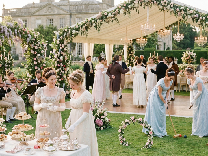 7 idées d’animations à la Bridgerton pour un mariage digne de la haute société