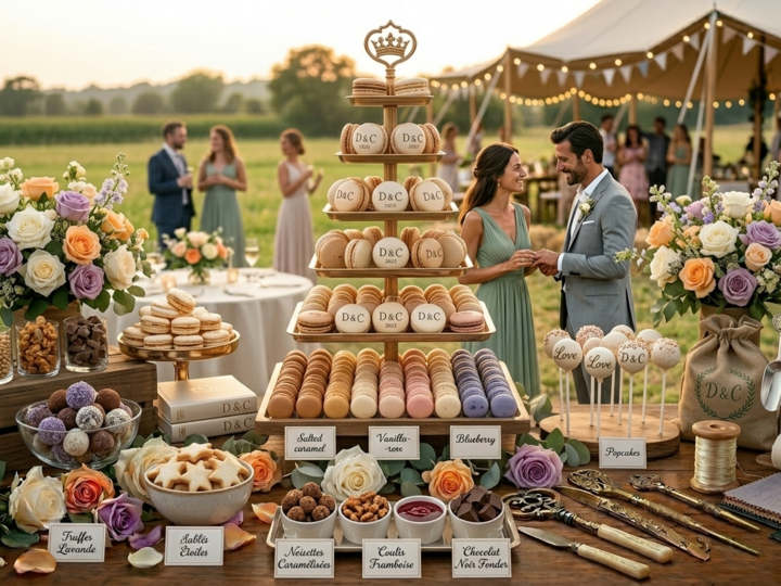 8 gourmandises irrésistibles à offrir aux invités de votre mariage