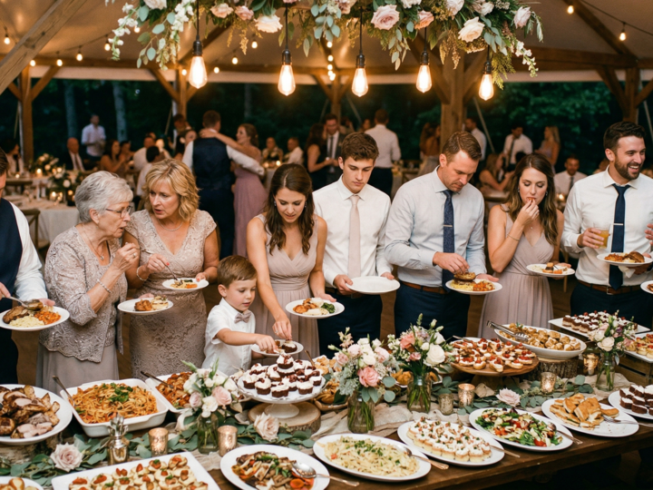 Les 10 profils d’invités au buffet de mariage (vous allez tous les reconnaître)