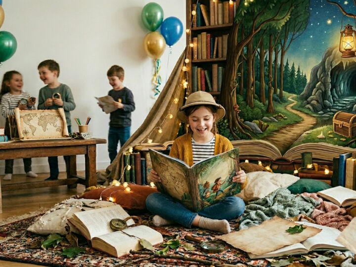 Top 5 des idées pour un anniversaire enfant autour de la lecture : l'aventure au bout des pages