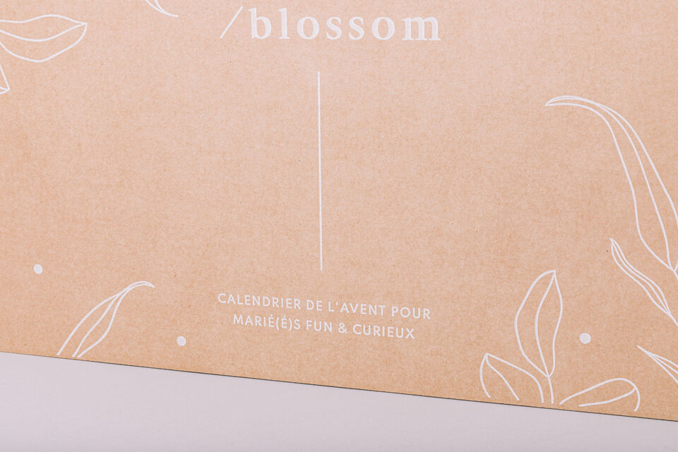 DR - Photographe : Pierre Atelier - Le calendrier de l'Avent spécial mariage de l'agence de wedding planner Sweet Blossom