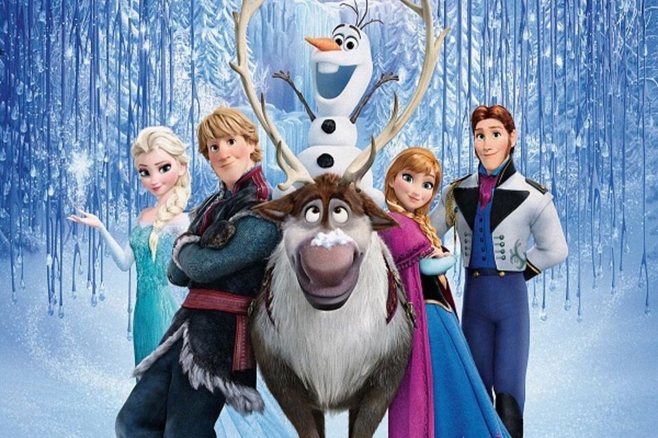 Allo Ciné - Photo d'illustration - Elsa, Sven, Olaf, Elsa et Kristoff et Hans dans la Reine des Neiges 