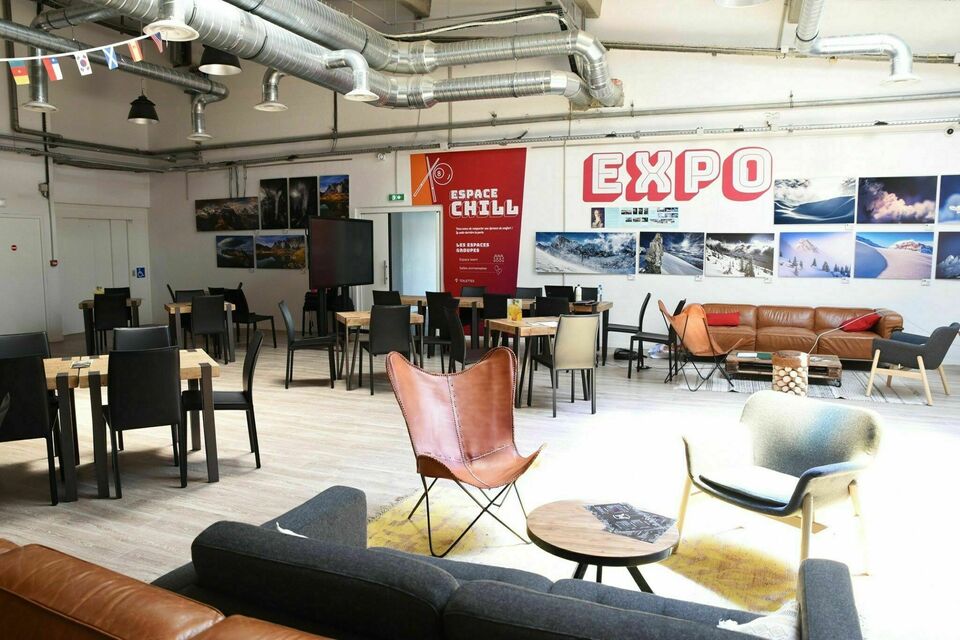 ABC Salles - L'espace de réception de l'Exalto Dardilly se veut une zone cocooning dans un complexe dédié aux jeux.