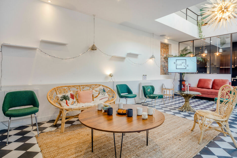 ABC Salles - Le Loft Belleville by Boson, un lieu caché, à l’abri de l’agitation et des regards où vos collaborateurs pourront se ressourcer.