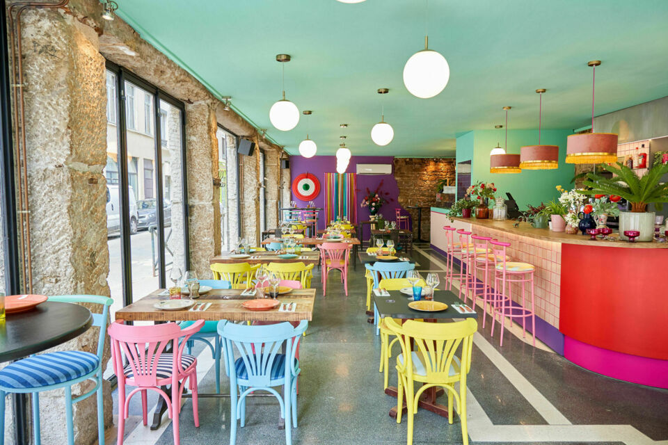 ABC Salles - Papaveri Pizza, un établissement situé à Lyon et dont le décor coloré rappelle le Central Perk, est le lieu idéal pour un 
