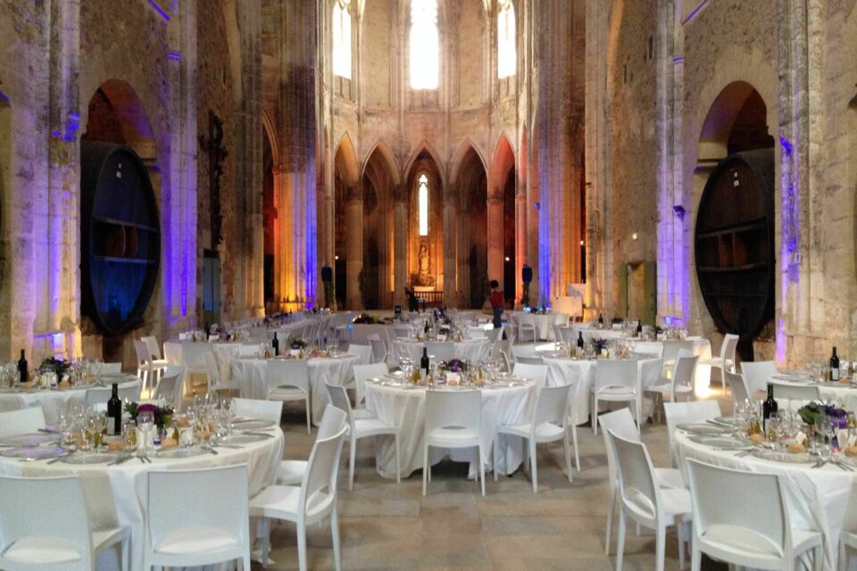 ABC Salles - DR - Jusqu'à 1200 convives peuvent être accueillis au sein de l'Abbaye de Valmagne.