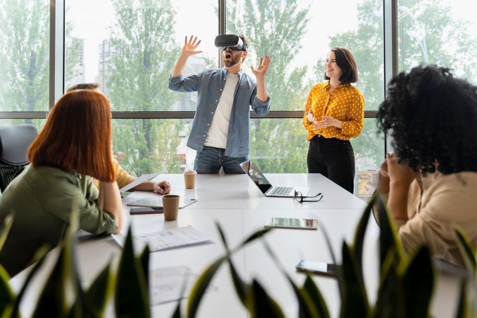 Adobe Stock - Photo d'illustration - En 2023, la réalité virtuelle révolutionne les événements corporatifs en offrant des expériences immersives et interactives, qui transforment la façon dont les entreprises et leurs collaborateurs conçoivent et vivent leurs temps forts.