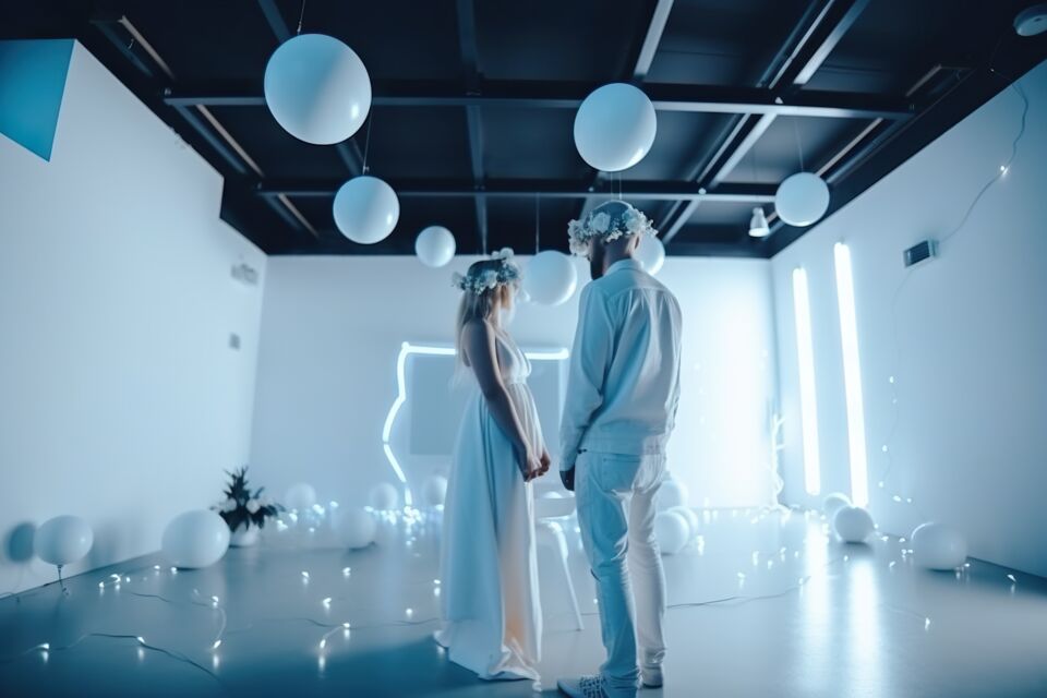 Adobe Stock - Photo d'illustration - Passionnés par les nouvelles technologies, Reece Wiench et Deyton Truitt ont opté pour une intelligence artificielle en tant que maître de cérémonie de leur mariage.