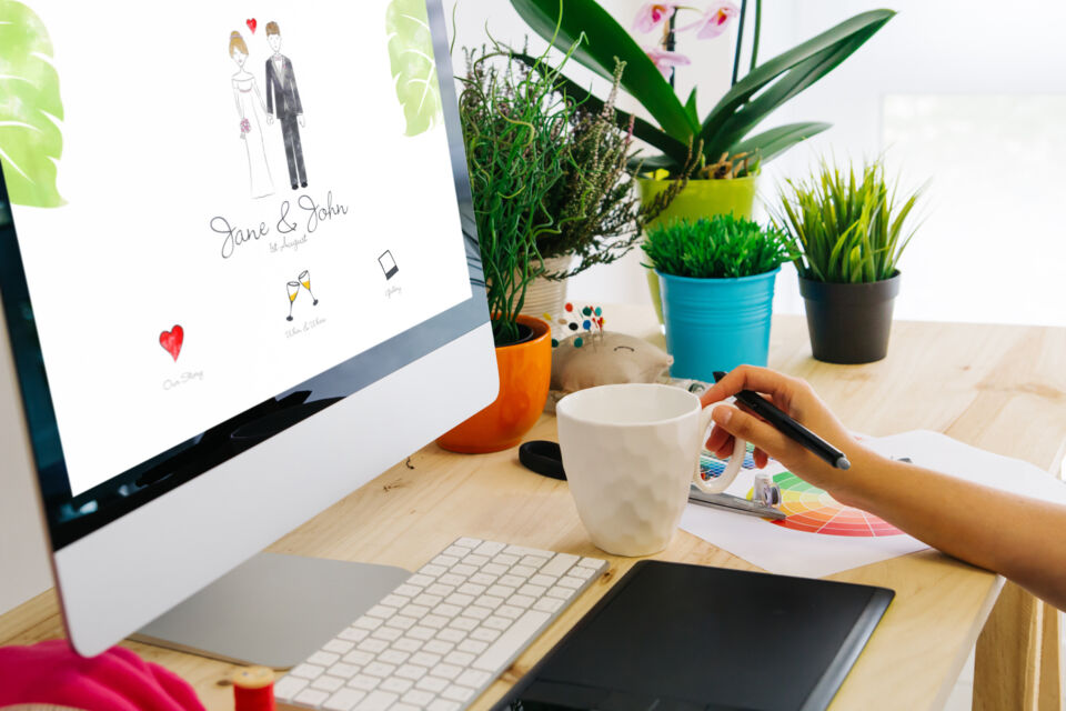 Adobe Stock - Photo d'illustration - Plus qu'un simple site web, un blog de mariage est une plateforme de communication de souvenirs hors pair pour les mariés et leurs invités.