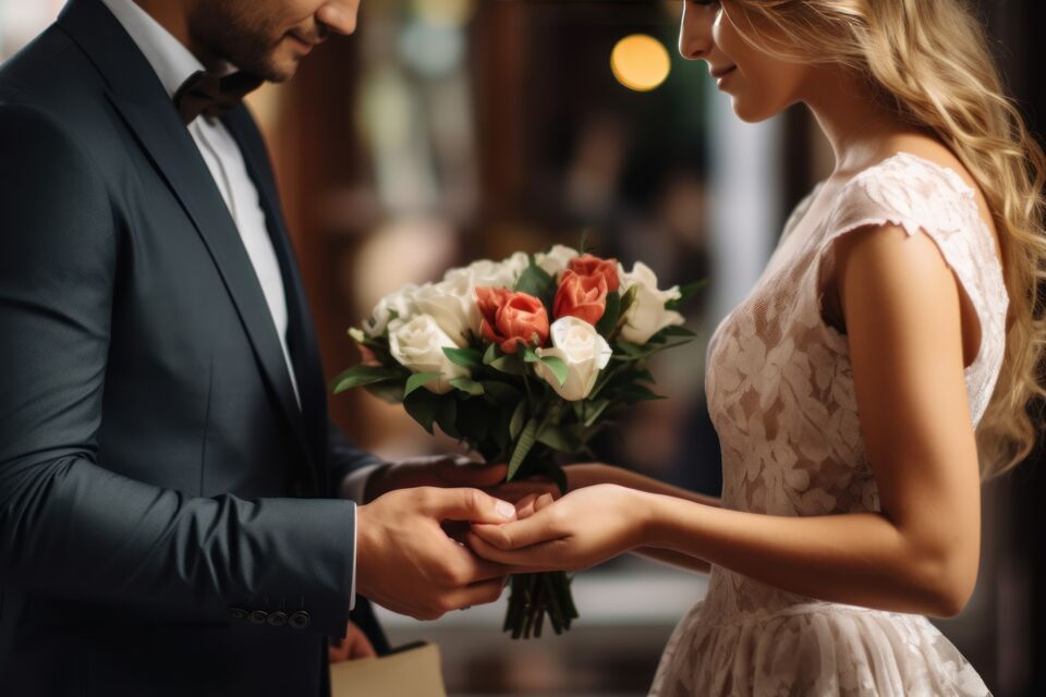 Rituel de la fleur de thé - rituel cérémonie laïque mariage