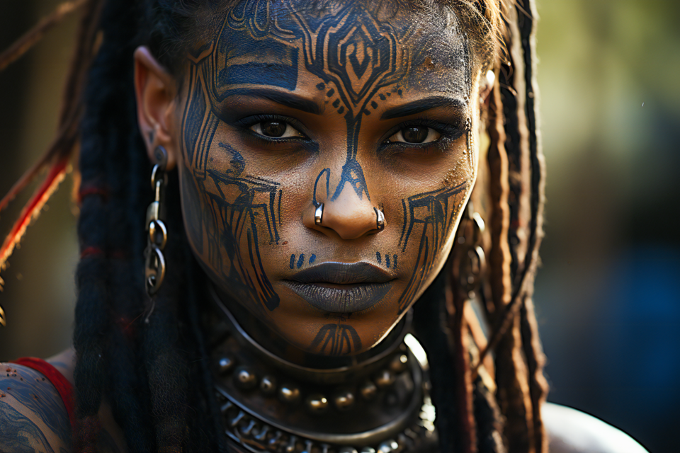 Adobe Stock - Photo d'illustration - Loin d'être une décoration esthétique décidée sur un coup de tête, les tatouages sont souvent l'héritage d'une civilisation, d'une culture pleinement acceptée, adoptée et transmise de génération en génération.