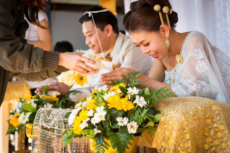 Adobe Stock - Photo d'illustration - Très ritualisées, les noces thaïes font la part belle à des coutumes matrimoniales ancestrales. 