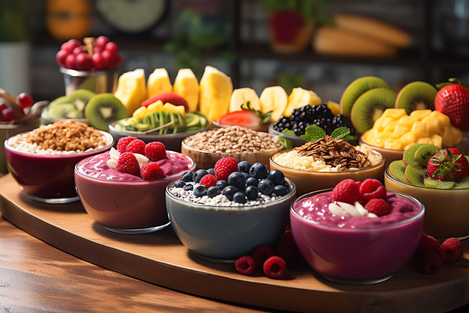 Adobe Stock - Photo d'illustration - Des couleurs éclatantes, des saveurs exquises : le bar à fruits est la touche rafraîchissante qui illumine notre événement ! 