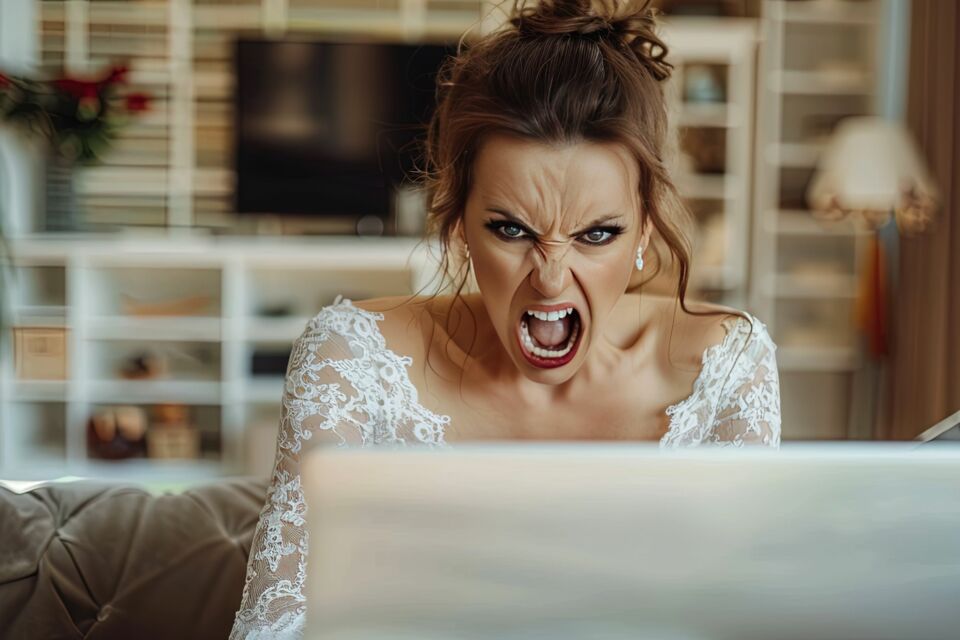 Adobe Stock -  Photo d'illustration - Une bridezilla est une future mariée qui, sous la pression des préparatifs de son mariage, devient extrêmement exigeante et difficile à gérer.