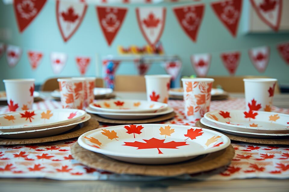 Adobe Stock - Photo d'illustration - Le Canada fascine inspire à l'évasion : pourquoi ne pas alors inviter cet univers dans la décoration de votre prochaine célébration ?