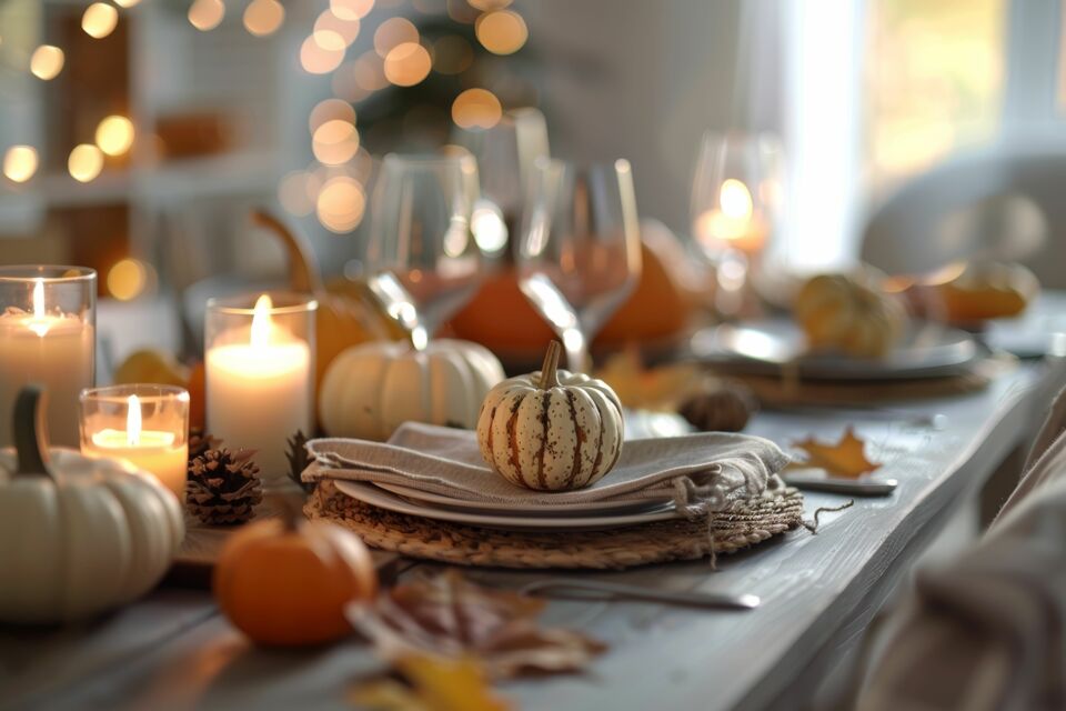 Adobe Stock - Photo d'illustration - Lorsque l'automne pointe le bout de son nez, une décoration simple et élégante suffit à transformer votre salle de fêtes en un cocon apaisant, loin des excès décoratifs.