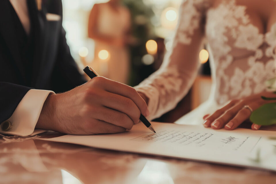 AdobeStock - Photo d'illustration- Afin d'obtenir une dérogation, il faut soumettre une demande écrite au maire de la commune où vous souhaitez vous marier.