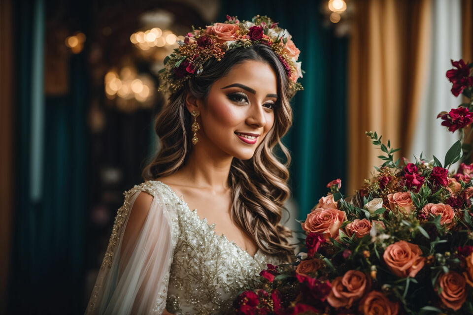 Adobe Stock -  Photo d'illustration -  La tenue traditionnelle et historique de la mariée brésilienne est un mélange subtile de la robe blanche influencée par les traditions européennes, souvent avec des touches florales et des accessoires tropicaux.