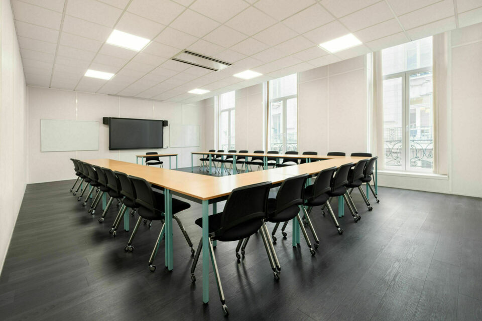 ABC Salles - Droits Réservés -  Les salles modulables de l'Espace Cléry s’ajustent aux besoins, qu’il soit question d’organiser une réunion classique, une formation interactive avec des équipements “high-tech”, ou encore d’événements plus audacieux.  

