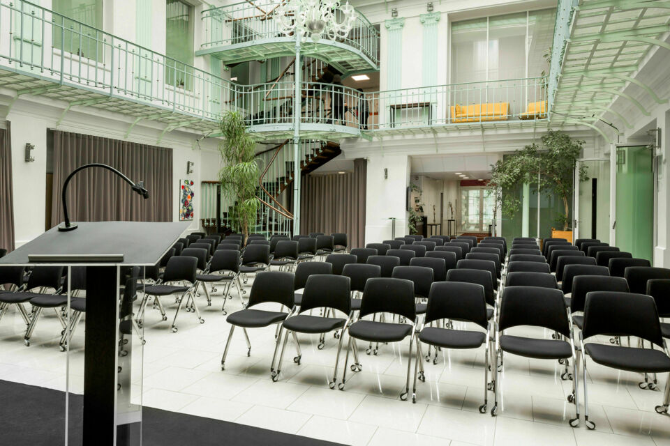 ABC Salles - Droits Réservés - Alliant élégance intemporelle, modularité exemplaire et services sur mesure, l’Espace Cléry se distingue ainsi comme une adresse incontournable pour organiser des événements d’exception au cœur de Paris

