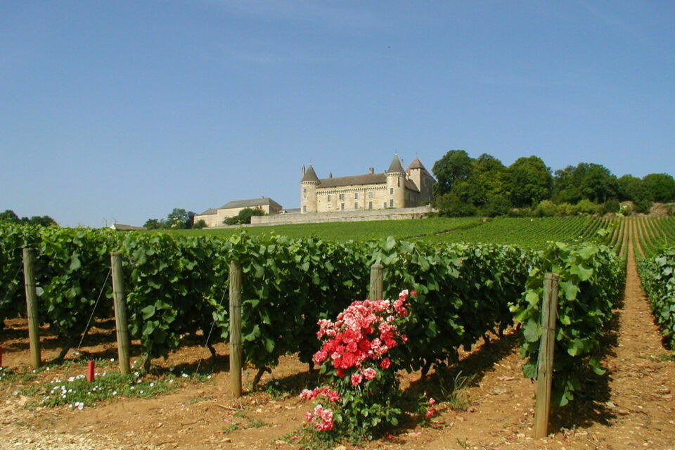 ABC Salles – DR - Avec son panorama sur les vignobles et son parc privatisé, le Château de Rully incarne le charme et l’élégance. Idéal pour mariages et séminaires, ce lieu prestigieux marie modernité et tradition. 