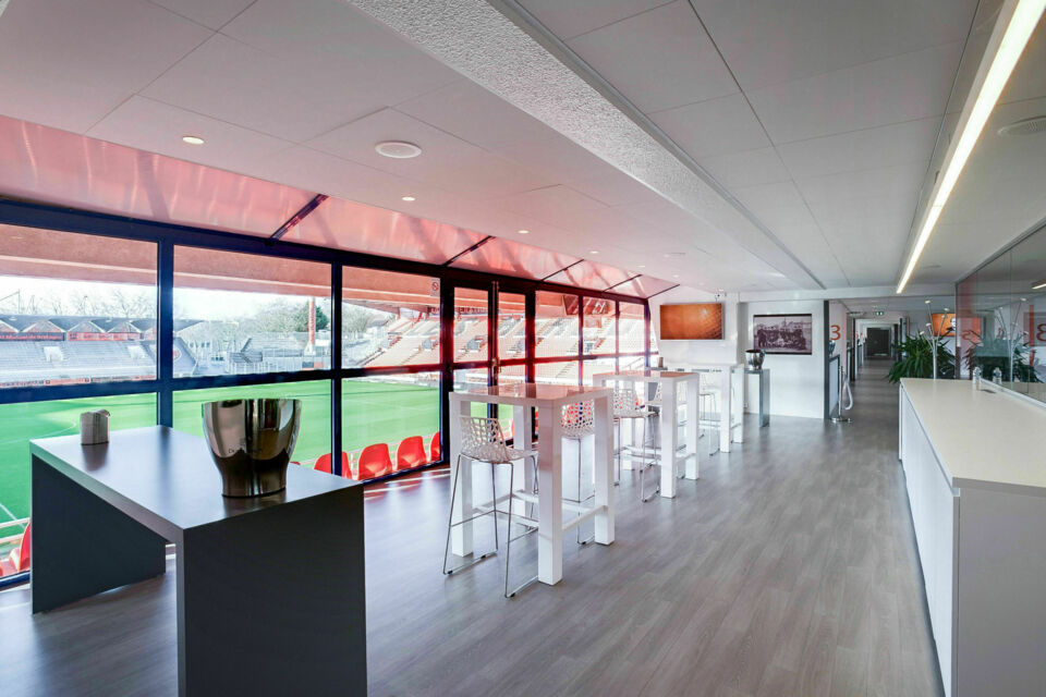 ABC Salles – DR - Le FCL Stade de Lorient met à disposition des espaces modernes et modulables, parfaits pour organiser vos événements professionnels dans un cadre dynamique et inspirant. 