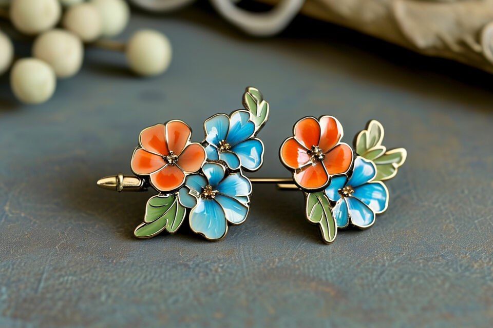 Adobe Stock - Photo d'illustration - Symbole discret et raffiné des traditions de Bretagne, les épingles d’amour étaient offertes lors des fiançailles en France, incarnant engagement, promesse et délicatesse régionale.