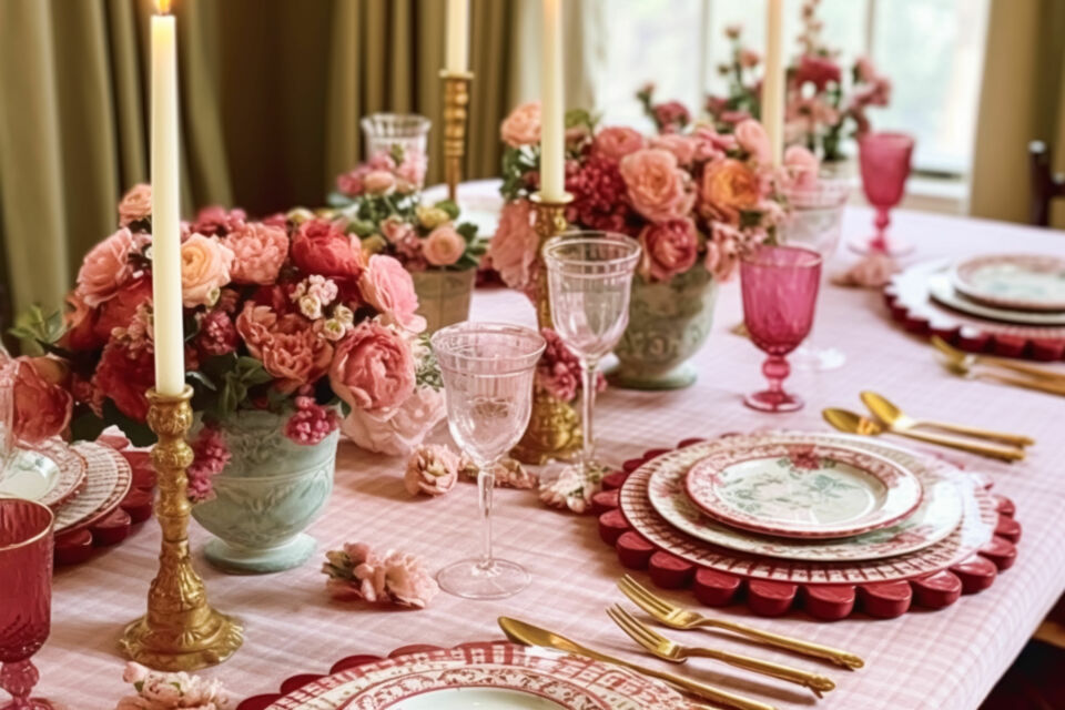Adobe Stock - Photo d'illustration - L'esthétique Rococo mets à l'honneur opulence, la légèreté et la délicatesse ainsi que des détails luxueux tels que les dorures, les miroirs et les chandeliers en cristal : une tendance phare parfaite pour décorer votre mariage, anniversaire u soirée à thème.