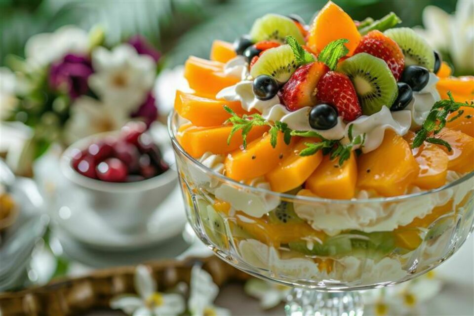 Adobe Stock - Photo d'illustration - Ajoutez une touche gourmande et rafraîchissante à votre mariage rustique avec un bar à fruits coloré, alliant décoration naturelle et délices de saison pour ravir vos invités.