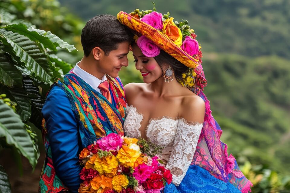 Adobe Stock -&nbsp; Photo d'illustration -&nbsp;&nbsp;Un mariage sur le thème de la Colombie, c'est une expérience où la fête bat son plein avec des danses enjouées, des tenues colorées et des paysages époustouflants pour enchanter et émerveiller vos invités.