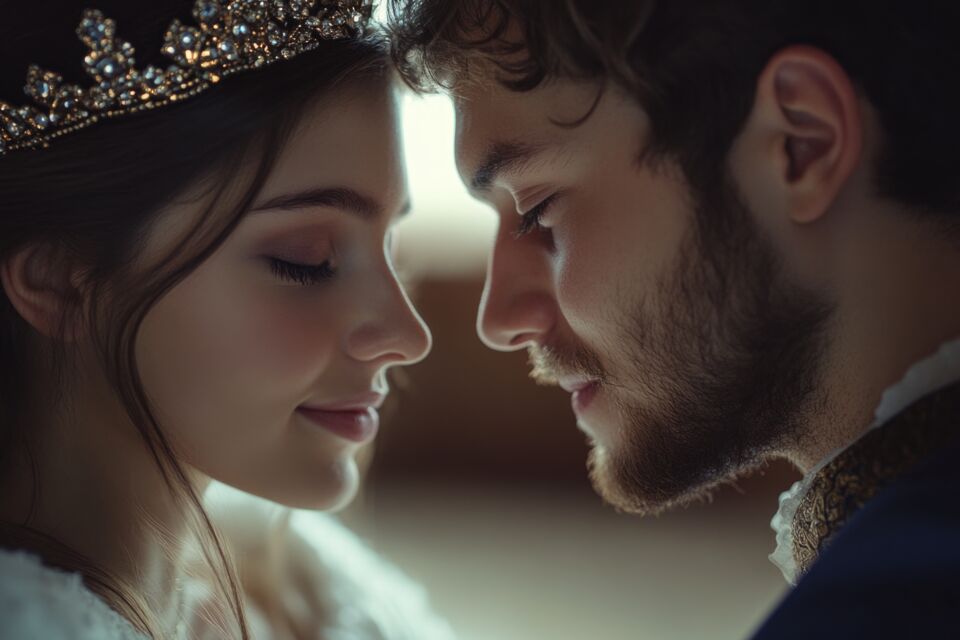 Adobe Stock - Photo d'illustration - Une couple de jeunes mariés gitans, rayonnant le jour de leur union, prêts à commencer leur nouvelle vie ensemble sous les yeux de leurs proches.