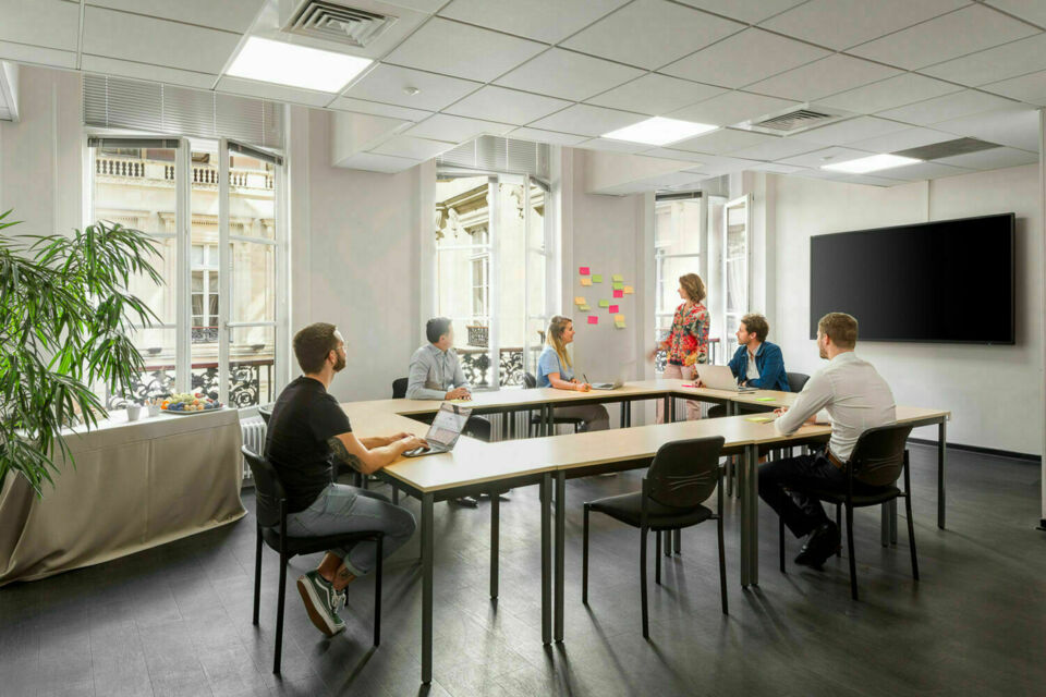 ABC Salles - Droits Réservés - L’Espace Vinci, un lieu événementiel d’exception, alliant élégance et fonctionnalité pour accueillir séminaires et conférences dans un cadre raffiné en plein cœur de Paris.