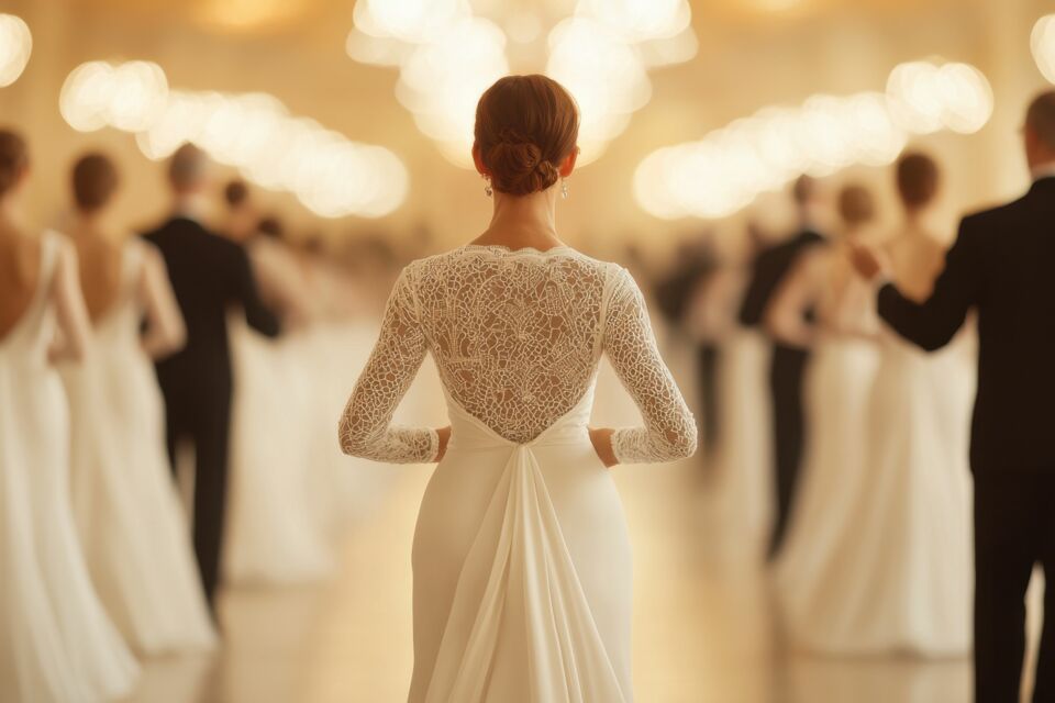 Adobe Stock - Photo d'illustration - La mode bridal s’émancipe et s’invite dans tous les dressings de fête, entre romantisme, élégance et modernité.