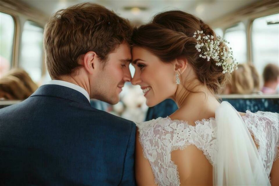 Adobe Stock - Photo d'illustration -&nbsp;Les mariés et leurs invités prennent la route ensemble, partageant des moments uniques lors de leur mariage itinérant. Un voyage festif et convivial, où chaque arrêt est une nouvelle étape de leur célébration.