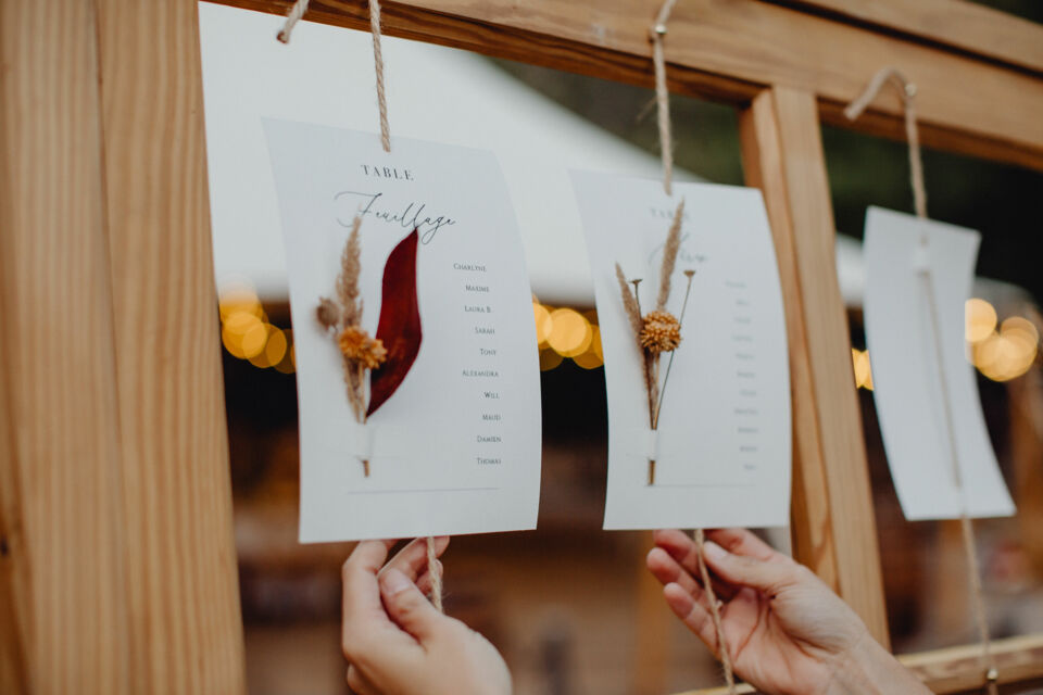 Adobe Stock - Photo d'illustration - Transformez votre plan de table en animation ludique et mémorable avec des idées originales et interactives !