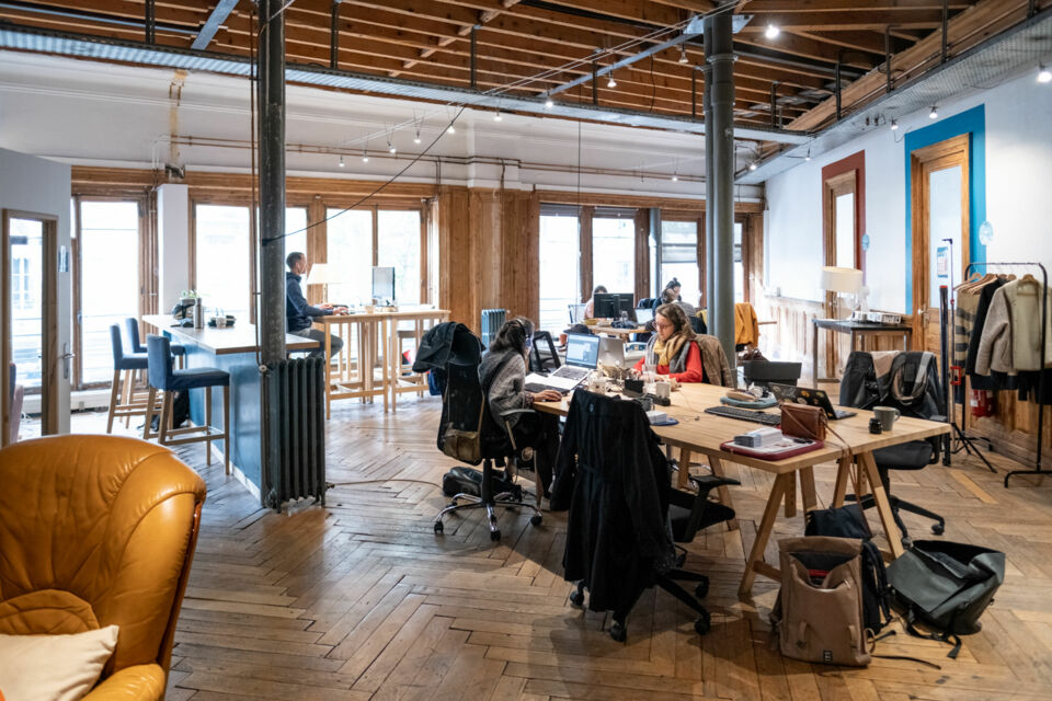 ABC Salles - Droits Réservés - La Cordée Lyon Liberté, un espace de coworking chaleureux et collaboratif en plein cœur de Lyon.