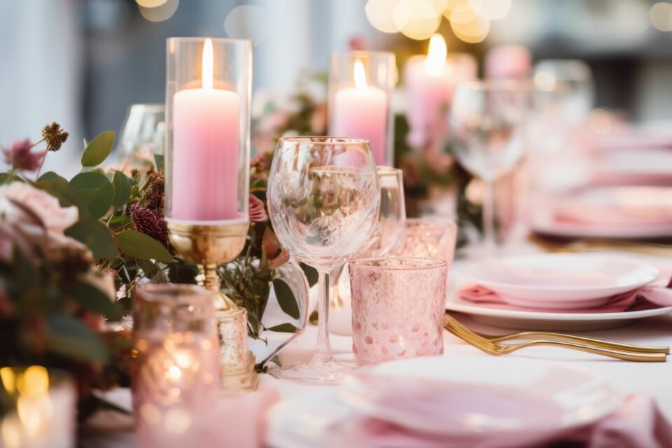 Adobe Stock - Photo de couverture - Alliant raffinement et créativité, les tendances art de table mêlent harmonieusement matériaux nobles, couleurs élégantes et naturelles, textures délicates, et détails subtils pour sublimer chaque occasion festive. 