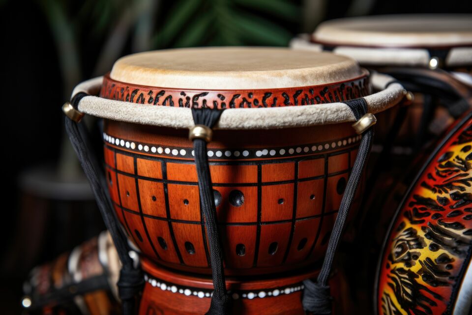Freepik - Photo d'illustration - Créez une ambiance rythmée et participative lors de votre cérémonie laïque avec des instruments à percussion, apportant émotion et énergie à votre union.