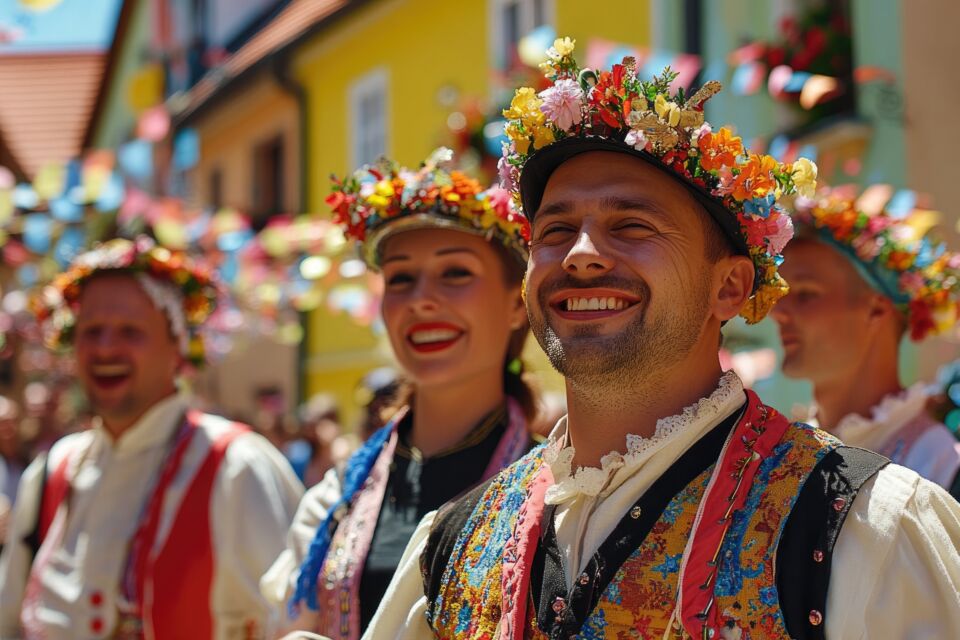 Adobe Stock - Photo d'illustration - Une explosion de joie et de convivialité sur la piste de danse, où le Sirtaki et le Kalamatianos animent la célébration du mariage. Ces danses grecques, symboles d’unité et de bonheur partagé, transforment votre réception en un moment inoubliable, mêlant tradition et fête.