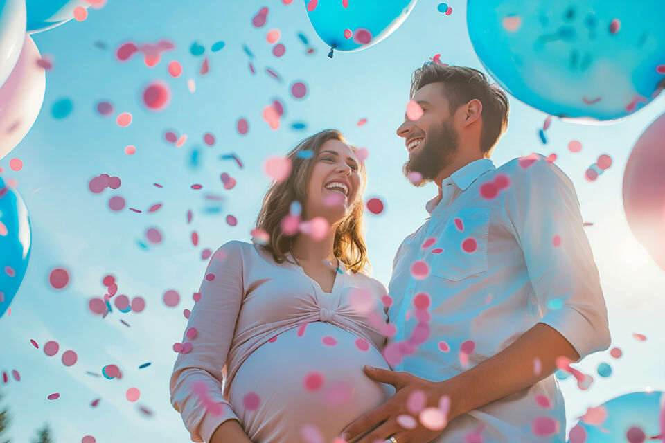 Adobe Stock - Photo d'illustration - es fêtes prénatales aux mises en scène minutées : quand l'émotion devient un spectacle à partager