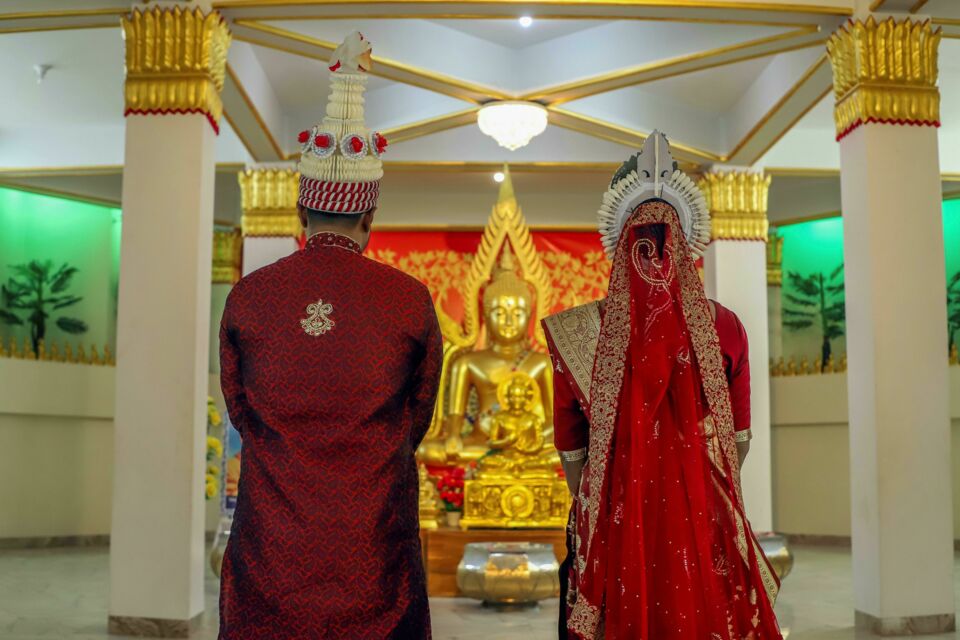 Pexels - Photo d'illustration - Le mariage bouddhiste est une union basée sur l'amour, le respect et la compassion, sans obligation religieuse, mais guidée par les principes bouddhistes de bienveillance et d'harmonie.