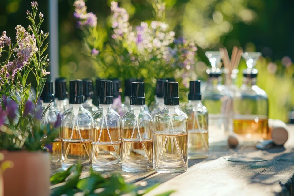 Adobe Stock -&nbsp; Photo d'illustration -&nbsp;&nbsp;Un bar à parfums est un espace raffiné où les invités peuvent composer leur propre fragrance ou choisir parmi une sélection de senteurs, pour repartir avec un souvenir personnalisé et sensoriel du mariage.
