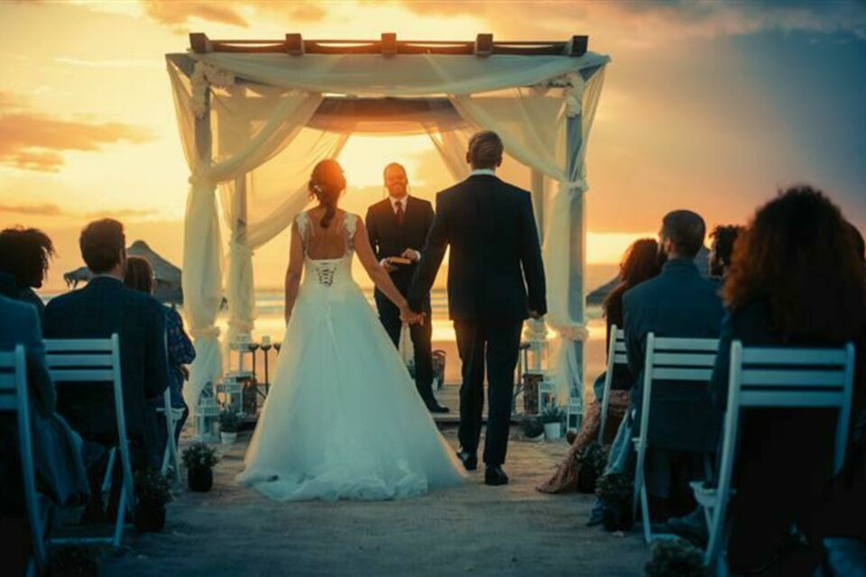 Adobe Stock - Photo d'illustration - Quand la mariée entre sur les premières notes du chœur nuptial de Wagner, le temps semble suspendu : chaque pas résonne comme une promesse d’éternité.